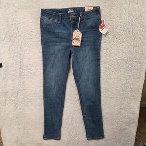 Dear Juniper‎ Girls Skinny Jeans Medium Wash Denim Pants Size 14 New With Tags